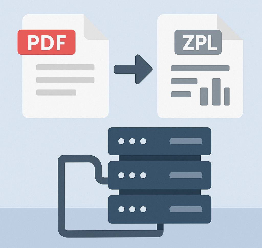 REST API to convert PDF to ZPL
